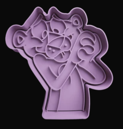 Pantera Rosa Cortador de Galletas