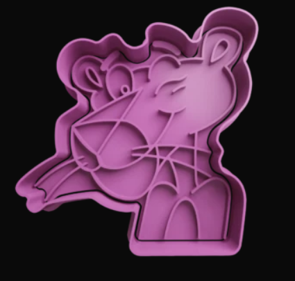 Pantera Rosa Cortador de Galletas