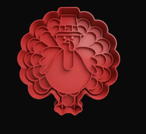 Pavo Cortador de Galletas