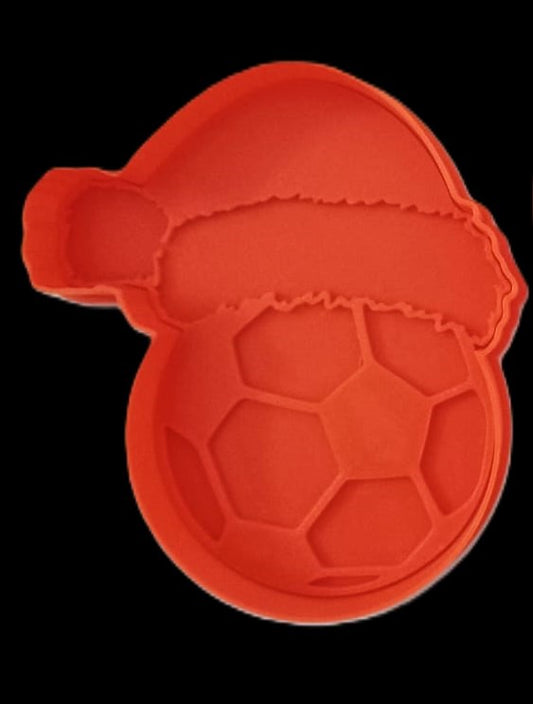 Pelota con Gorro de Navidad Cortador de Galletas