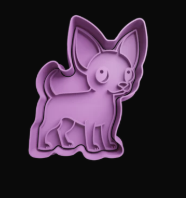 Perro Chihuahua Cortador de Galletas