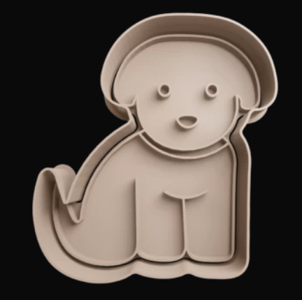 Perro cute Cortador de Galletas
