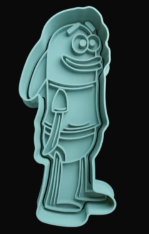 Pez #7 Cortador de Galletas