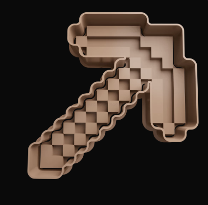 Pico Minecraft Cortador de Galletas