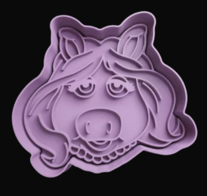 Miss Piggy Cortador de Galletas