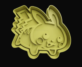 Pikachu Cortador de Galletas