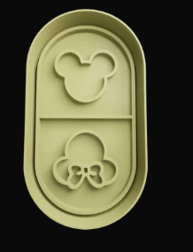 Píldora Mickey Mouse Cortador de Galletas