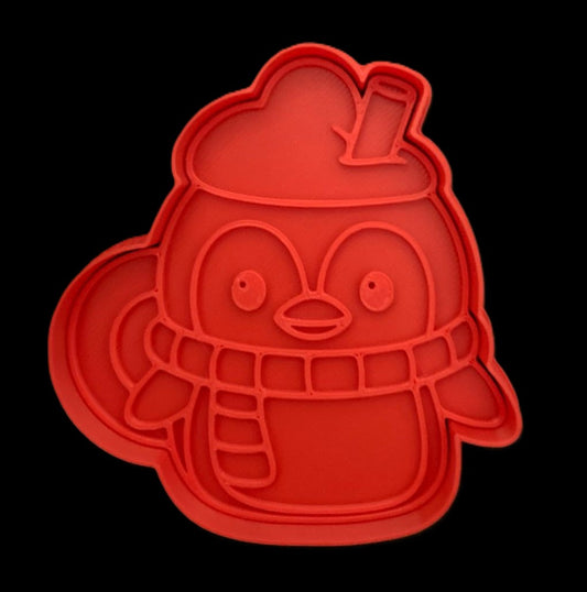 Pingüino en forma de Taza Cortador de Galletas