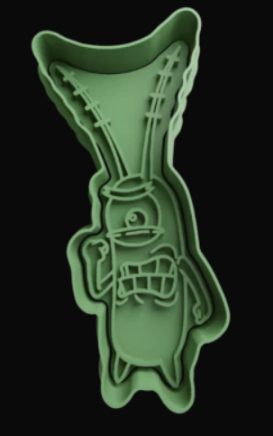 Plankton Cortador de Galletas