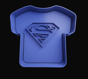 Superman Playera Cortador de Galletas
