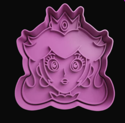 Princesa Peach Cortador de Galletas