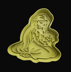 Rapunzel Cortador de Galletas