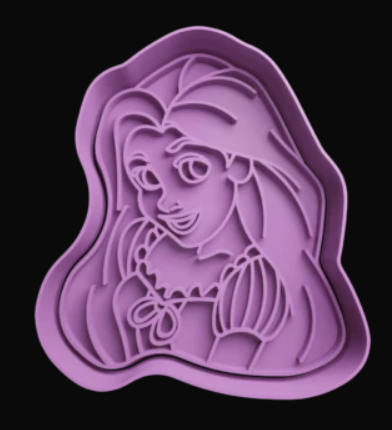Rapunzel Cortador de Galletas
