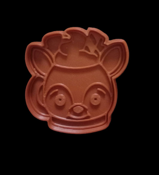 Reno en forma de Taza Cortador de Galletas