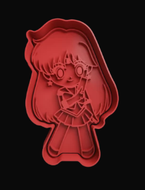 Sailor Mars Cortador de Galletas