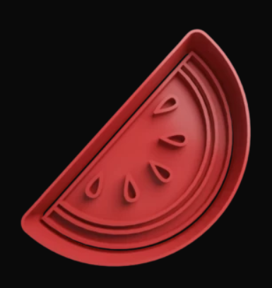 Sandía Cortador de Galletas