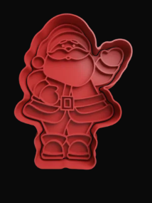 Santa Cortador de Galletas