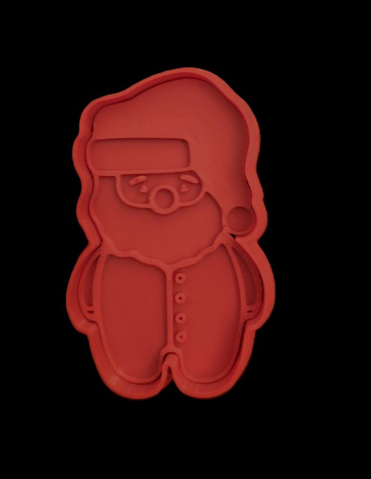 Santa en Pijama Cortador de Galletas