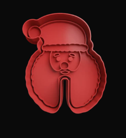 Santa para Taza Cortador de Galletas