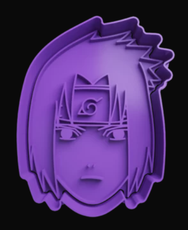 Sasuke Uchiha Cortador de Galletas