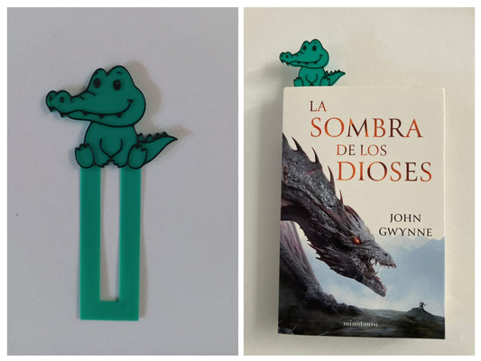 Separador de libro Cocodrilo