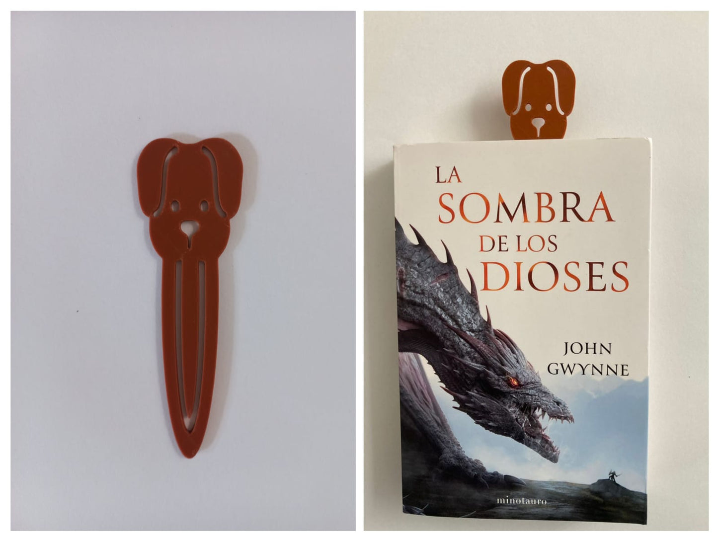 Separador de libro Perro