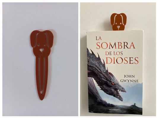 Separador de libro Perro
