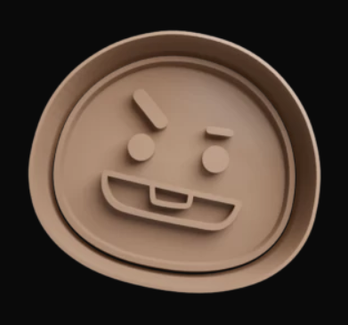 Shooky BT21 cabeza Cortador de Galletas