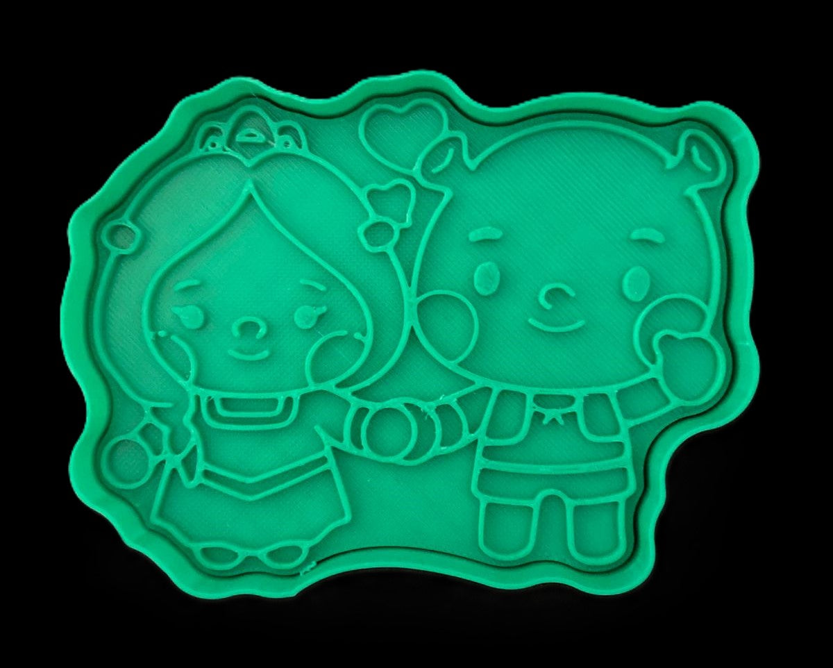 Shrek y Fiona Cortador de Galletas