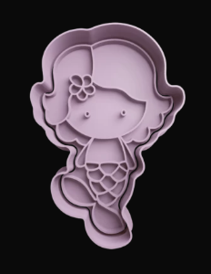 Sirena tierna Cortador de Galletas