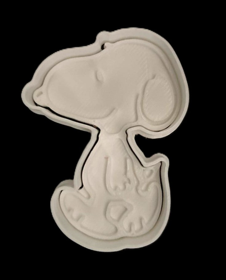 Snoopy caminando Cortador de Galletas