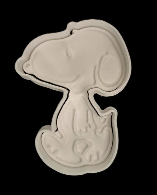 Snoopy caminando Cortador de Galletas