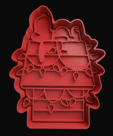 Snoopy casa Cortador de Galletas