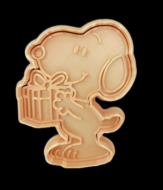 Snoopy con Regalo Cortador de Galletas