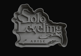 Solo Leveling Logo Cortador de Galletas