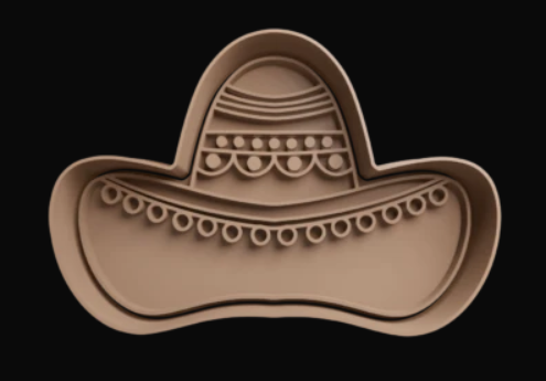 Sombrebro Mexicano Cortador de Galletas