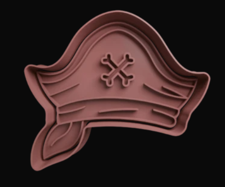 Sombrero Pirata Cortador de Galletas
