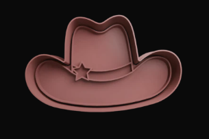 Sombrero Vaquero Cortador de Galletas
