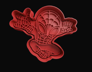 Spiderman Cortador de Galletas
