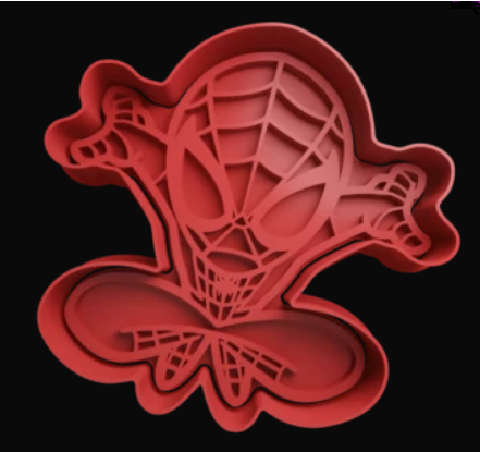 Spiderman Cortador de Galletas