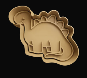 Stegosaurio Cortador de Galletas