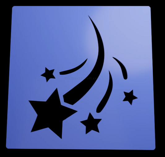 Stencil Estrella Fugaz