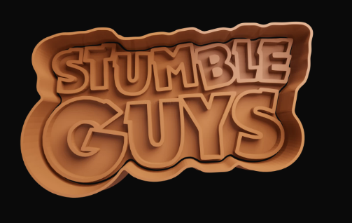 Stumble Guys Logo Cortador de Galletas