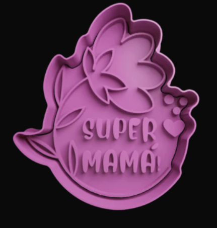 Super Mamá Flor Cortador de Galletas