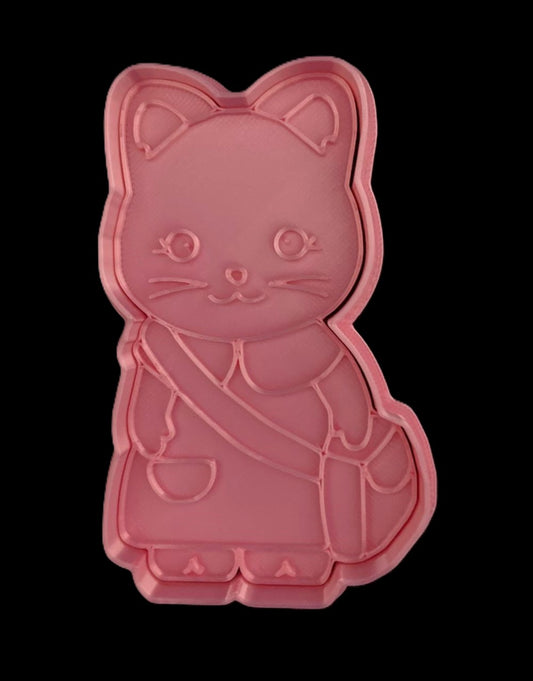 Ternurin Gato con Bolsa Cortador de Galletas
