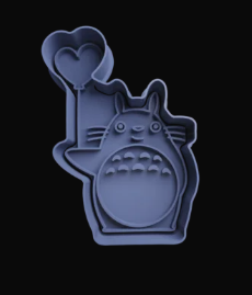Totoro con Globo Cortador de Galletas