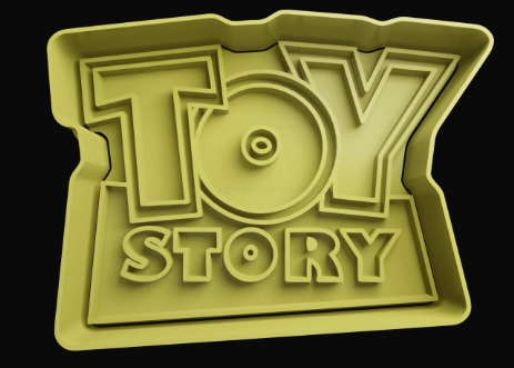 Toy Story Logo Cortador de Galletas