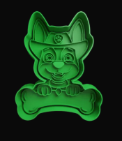 Tracker con hueso Cortador de Galletas