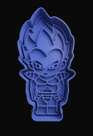 Vegeta Chibi Cortador de Galletas