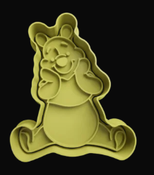 Winnie Pooh Cortador de Galletas